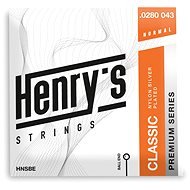 Henry’s HNSBE PREMIUM serie, BALL END, Nylon Silver - Strings