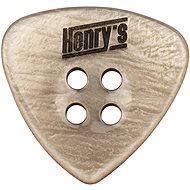 Henry's Buttone, model FOLKER, thickness 2mm, smoked, 3pcs - Plectrum