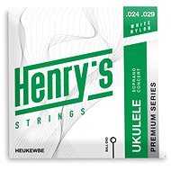 Henry's HEUKEWBE PREMIUM series for soprano and concert ukulele - Strings