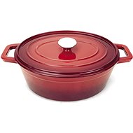 Hendi Red enamelled cast iron pot 7 l - 626825 - Pot