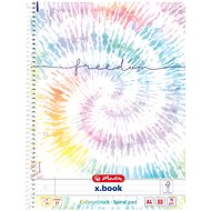HERLITZ Freedom, A4/80, lin. batik - Notepad