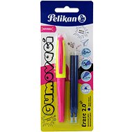 PELIKAN 1 pc + 2 refills, neon/pink - Eraser Pen