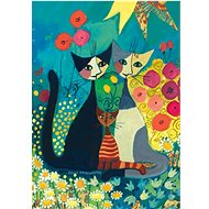 HEYE Metallic Flower Bed Puzzle 1000 pieces - Jigsaw Puzzle