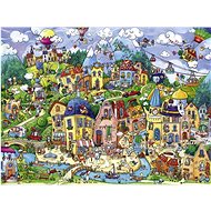 HEYE Puzzle Merry Town 1500 pieces - Jigsaw Puzzle