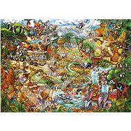 HEYE Puzzle Exotic safari 2000 pieces - Jigsaw Puzzle