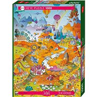 HEYE Puzzle Cartoon Classics: Idyll by the Field 1000 pieces - Jigsaw Puzzle