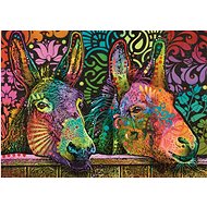HEYE Puzzle Jolly Pets: Donkey Love 1000 pieces - Jigsaw Puzzle