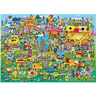 HEYE Puzzle Pens are my Friends: Doodle Village 1000 pieces - Jigsaw Puzzle