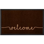 Protiskluzová Printy 103795 Darkbrown Beige 45 × 75 cm - Rohožka