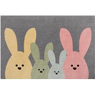 Protiskluzová Printy 104452 Grey, Multicolor 40 × 60 cm - Rohožka