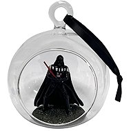 Christmas Inspiration Glass Open Ball 3D Darth Vader Figure - Christmas Ornaments