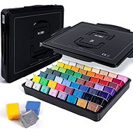 HIMI Jelly Cup Gouache Set 56 Colours, Black Case Edition - Gouache Paints