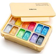 HIMI Twin Cup Gouache Set 12 Colours - Gouache Paints