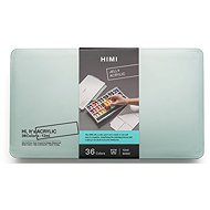 HIMI Twin Cup Jelly, 36 colours, pearl green case - Acrylic Paints
