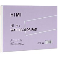 Himi Watercolour pad 14 × 21,6 cm, purple - Akvarelový papír