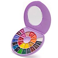 HIMI 24 semi-moist colours (Semi - Moist), Purple Edition - Watercolour Paints