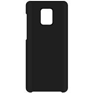 Hishell Premium Liquid Silicone für Xiaomi Redmi Note 9 Pro - schwarz - Handyhülle