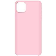 Hishell Premium Liquid Silicone for Apple iPhone 12 Mini, Pink - Phone Cover