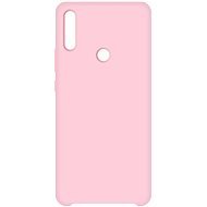 Hishell Premium Liquid Silicone for Honor 9X, Pink - Phone Cover
