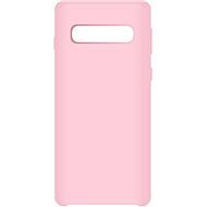 Hishell Premium Liquid Silicone for Samsung Galaxy S10, Pink - Phone Cover