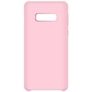 Hishell Premium Liquid Silicone für Samsung Galaxy S10e - pink - Handyhülle
