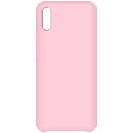 Hishell Premium Liquid Silicone for Xiaomi Redmi 9A, Pink - Phone Cover
