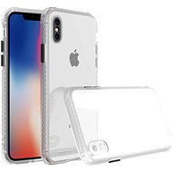 Hishell Two Colour Clear Case for iPhone X White - Phone Cover
