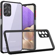 Hishell Two Colour Clear Case for Galaxy A32 5G Black - Phone Cover