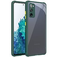 Hishell zweifarbige transparente Hülle für Galaxy S20 FE grün - Handyhülle
