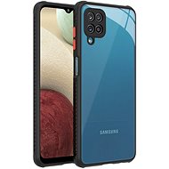Hishell Two Colour Clear Case for Galaxy M12 Black - Phone Cover