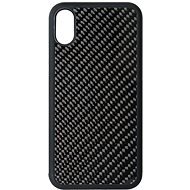 Hishell Premium Carbon tok iPhone Xs készülékhez - fekete - Telefon tok