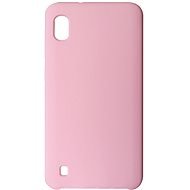 Hishell Premium Liquid Silicone for Samsung Galaxy A10, Pink - Phone Cover
