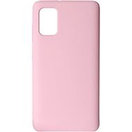 Hishell Premium Liquid Silicone pre Samsung Galaxy A41 ružový - Kryt na mobil