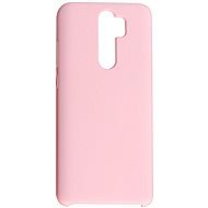 Hishell Premium Liquid Silicone for Xiaomi Redmi Note 8 Pro, Pink - Phone Cover