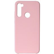 Hishell Premium Liquid Silicone for Xiaomi Redmi Note 8T, Pink - Phone Cover