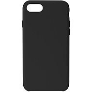 Hishell Premium Liquid Silicone na iPhone 7/8/SE 2020 čierny - Kryt na mobil
