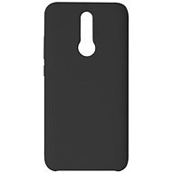 Hishell Premium Liquid Silicone for Xiaomi Redmi 8, Black - Phone Cover