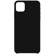 Hishell Premium Liquid Silicone for Apple iPhone 12 Mini, Black - Phone Cover