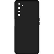 Hishell Premium Liquid Silicone for Realme 6, Black - Phone Cover
