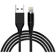 Hishell 4in1 Magnetic Data & Charging Cable (2 x USB-C + Lightning + Micro USB) fekete - Adatkábel