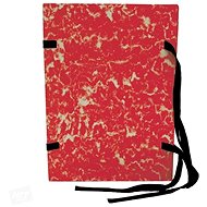 HIT OFFICE mramorované A4 červené,25 ks - Document Folder