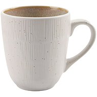 HIT Tasse 330 ml TZIA, weiß-beige - Jumbo-Tasse