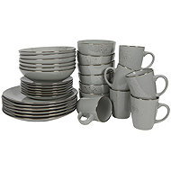 HIT Lucca Dining set 30 pcs grey - Dish Set