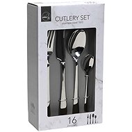 HIT Cutlery Set, 16 pcs, Silver - Cutlery Set