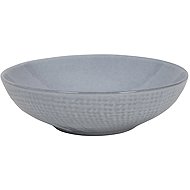 HIT talíř hluboký 18 cm, keramika, šedý - Plate