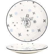 HIT Plate 26.5cm, Snowman - Plate