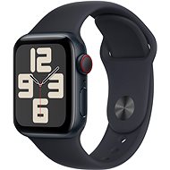 Apple Watch SE Cellular 40mm Midnight Aluminium Case with Midnight Sport Band - S/M - Chytré hodinky