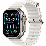 Apple Watch Ultra 2 49mm Titanium Case with White Ocean Band - Smart Watch