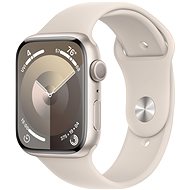 Apple Watch Series 9 45mm Starlight Aluminium Case with Starlight Sport Band - M/L - Chytré hodinky
