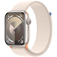 Apple Watch Series 9 45mm Starlight Aluminium Case with Starlight Sport Loop - Chytré hodinky